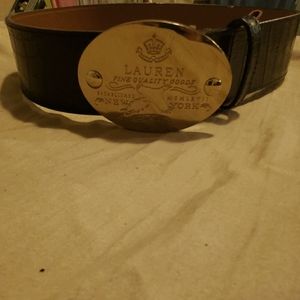 Ralph Lauren leather belt